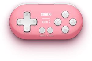8BitDo Zero 2 Wireless Controller - Pink Edition - Nintendo Switch