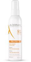 A-Derma PROTECT spray folyékony textúrával a könnyű felvitelért SPF50+ 200ml