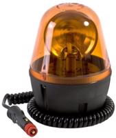 ACI H1 12/24 V výstražný maják oranžový s 3 metrovým kabelem zakončeným zástrčkou, magnetické upevně