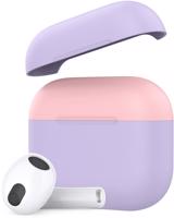 Ahastyle szilikon tok AirPods 3 készülékhez, Lavender Pink