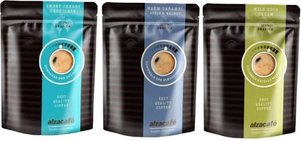 AlzaCafé Bundle filteres kávéfőzőhöz, szemes, 250g; 3x