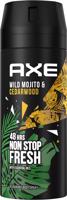 Axe Wild Green Mojito & Cedarwood izzadásgátló spray férfiaknak 150 ml