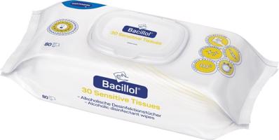 BACILLOL 30 fertőtlenítő törlőkendő 80 db