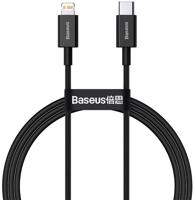 Baseus Superior Series Type-C/Lightning gyorstöltő kábel 20 W 2 m, fekete