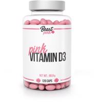 BeastPink Pink D3-vitamin, 120 kapszula