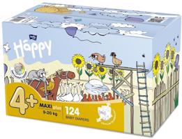 BELLA Baby Happy Maxi Plus Box 4+ méret (124 db)