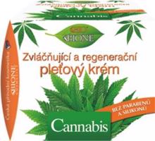 BIONE COSMETICS Bio Cannabis Bőrpuhító és regeneráló arckrém 51 ml