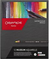 CARAN D'ACHE Museum Aquarelle 12 barev