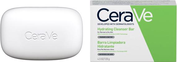 CERAVE Hydrating Cleanser Bar 128 g