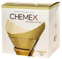 Chemex papír szűrők 6-10 csészéhez, négyzet alakú, natúr, 100 db