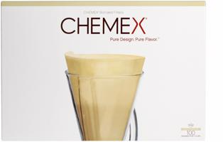 Chemex papírszűrő 1-3 csészéhez, természetes, 100db