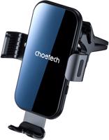 ChoeTech 15W Automatic Wireless car charger holder with 3 magnetic replacable heads