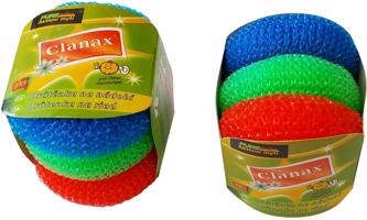 CLANAX műanyag súroló, 3 db