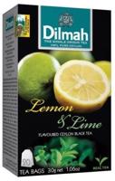 Dilmah fekete tea citrom és lime 20x1,5 g