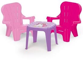 Dolu Gyerek kerti szett Asztal és 2 szék Unikornis