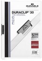 Durable Duraclip A4, 30 lap, fehér
