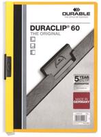 Durable Duraclip A4, 60 lap, sárga