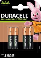 Duracell Rechargeable elem 900 mAh 4 db (AAA)
