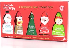 English Tea Shop Ajándékszett Karácsonyi figurák karácsonyfára 20 g, 10 db, bio ETS10