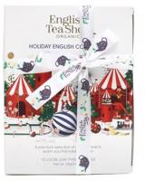 English Tea Shop Fehér karácsonyi kollekció 24 g, 12 db, bio ETS12