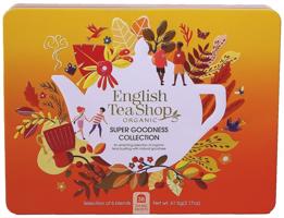 English Tea Shop Gyümölcstea, fém doboz, 36 tasak