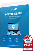 F-Secure SAFE 3 készülékhez 1 évre (elektronikus licenc)
