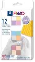 Fimo soft készlet 12 szín Pastel