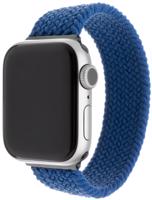 FIXED Elastic Nylon Strap Apple Watch 42/44/45/Ultra 49mm méret L - kék