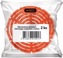 FREPRO Antisplash Mango Piszoár szűrő, enzimatikus, narancsszín, 2 db
