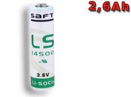 GOOWEI SAFT LS 14500 STD lítium elem 3,6V, 2600 mAh