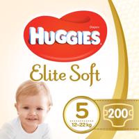 HUGGIES Elite Soft 5-ös méret (200 db)
