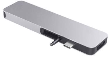 HyperDrive SOLO USB-C Hub MacBook-hoz + egyéb USB-C készülékekhez - Ezüst