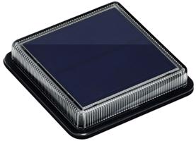 Immax SOLAR LED lámpa teraszra (1,5W, fekete)