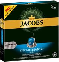 Jacobs Decaffeinato intenzitás 6, Nespresso®-hoz* 20 db