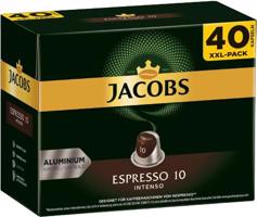 Jacobs Espresso Intenso intenzitás 10, Nespresso®-hoz*, 40 db