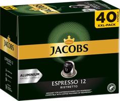 Jacobs Espresso Ristretto intenzitás 12, Nespresso®-hoz* 40 db