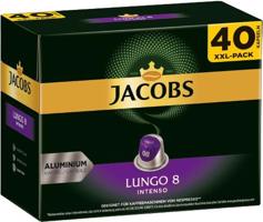 Jacobs Lungo intenzitás 8, Nespresso®-hoz* 40 db