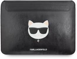 Karl Lagerfeld Choupette Head Embossed Computer Sleeve 13/14" Black