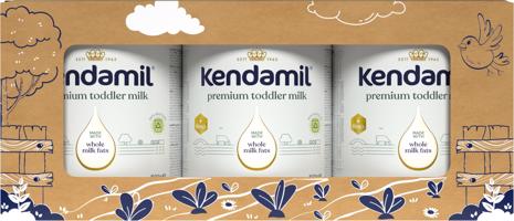 Kendamil Premium 3 HMO+ (3× 800 g), mesecsomagolás