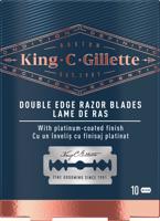 KING C. GILLETTE Double Edge 10 darab