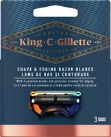 KING C. GILLETTE Shave & Edging 3 db
