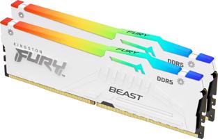 Kingston FURY 32GB KIT DDR5 6000MHz CL36 Beast White RGB EXPO