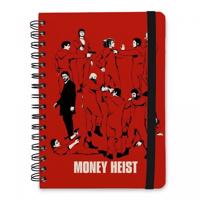 La Casa De Papel - Money Heist - jegyzetfüzet