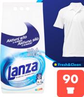 LANZA Fresh &amp; Clean White 6.3 kg (90 darab)