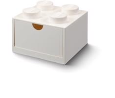 LEGO asztali doboz 4 fiókkal - fehér