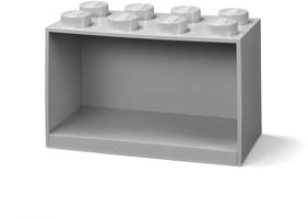 LEGO Brick 8 függő polc - szürke