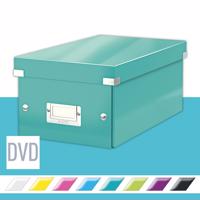 Leitz WOW Click & Store DVD 20.6 x 14.7 x 35.2 cm, jégkék