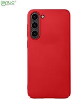 Lenuo Leshield Samsung Galaxy S23+ piros tok