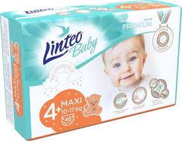 LINTEO Baby Premium MAXI+ (10-17 kg) 46 db