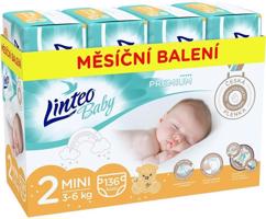LINTEO Baby Prémium MINI (3–6 kg) 136 db